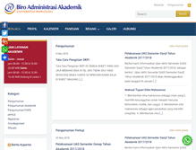 Tablet Screenshot of akademik.widyatama.ac.id